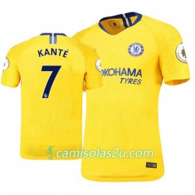 Camisolas de Futebol Chelsea Kante 7 Equipamento Alternativa 2018/19 Manga Curta